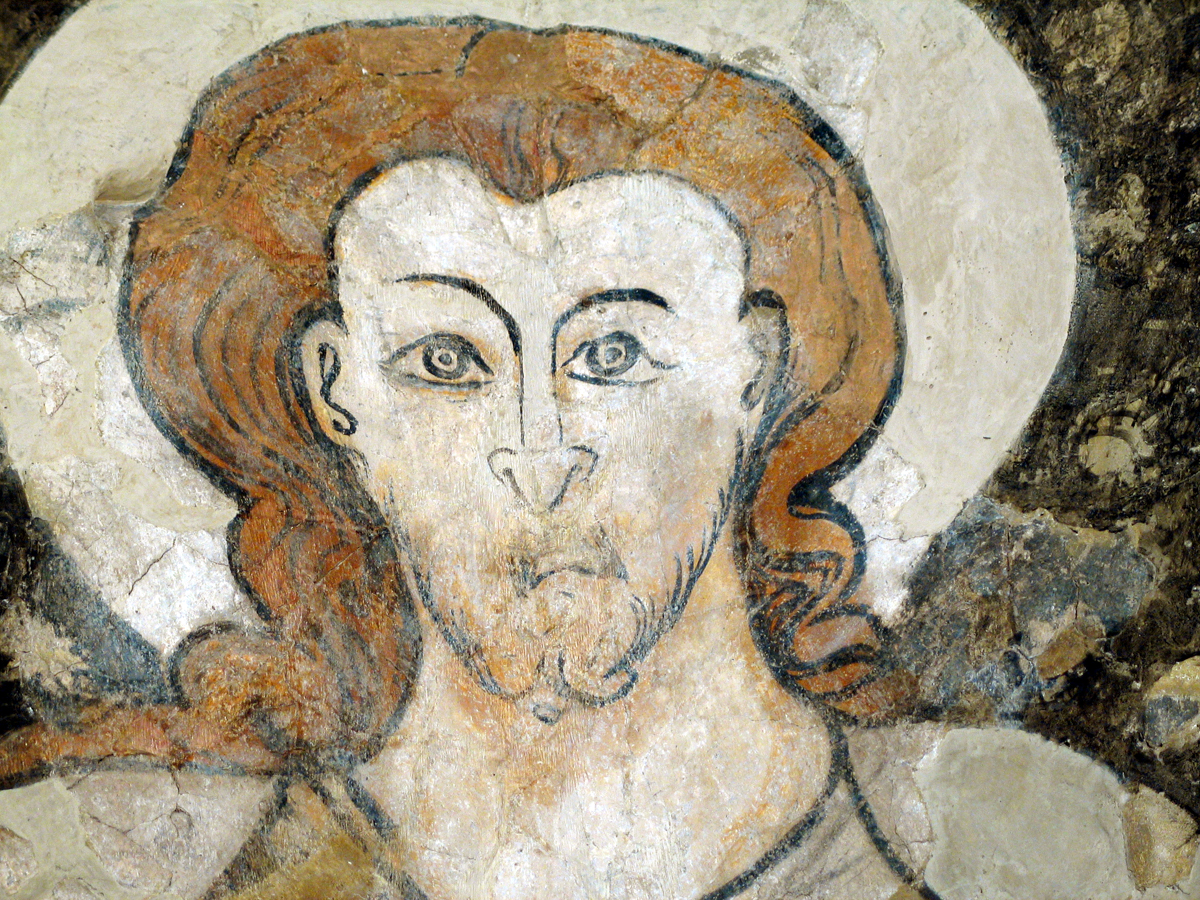 Freske: Christuskopf