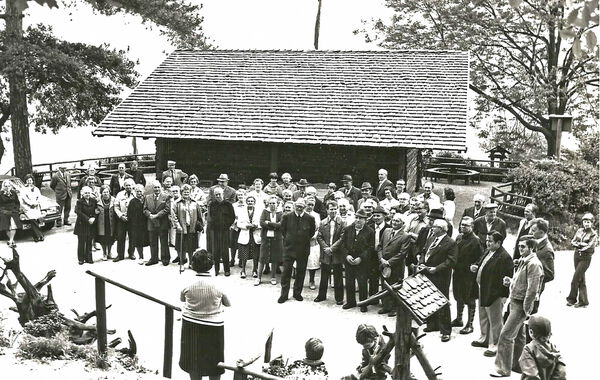 Bild der Stahlträger der Brücke.