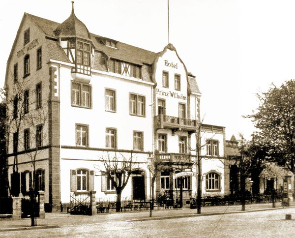 Das ehemalige Hotel „Prinz Wilhelm“ am Hauptbahnhof. Das ehemalige Hotel „Prinz Wilhelm“ am Hauptbahnhof.