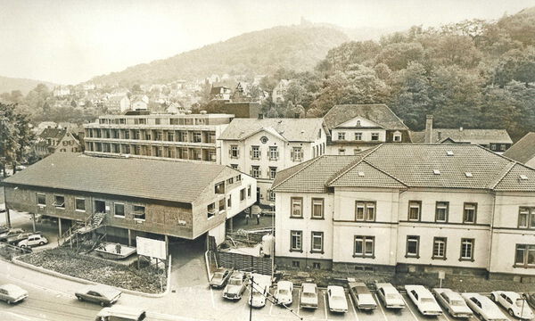 Das städtische Krankenhaus (WN-Archiv/Kopetzky)
