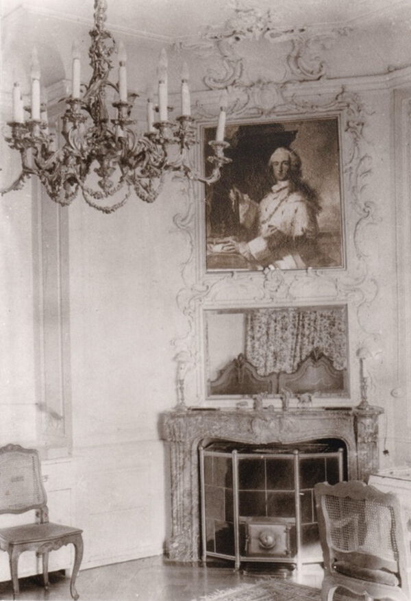 Schlosscafe_02 Gemälde Kurfürst Carl Theodor im Berckheim-Schloss.