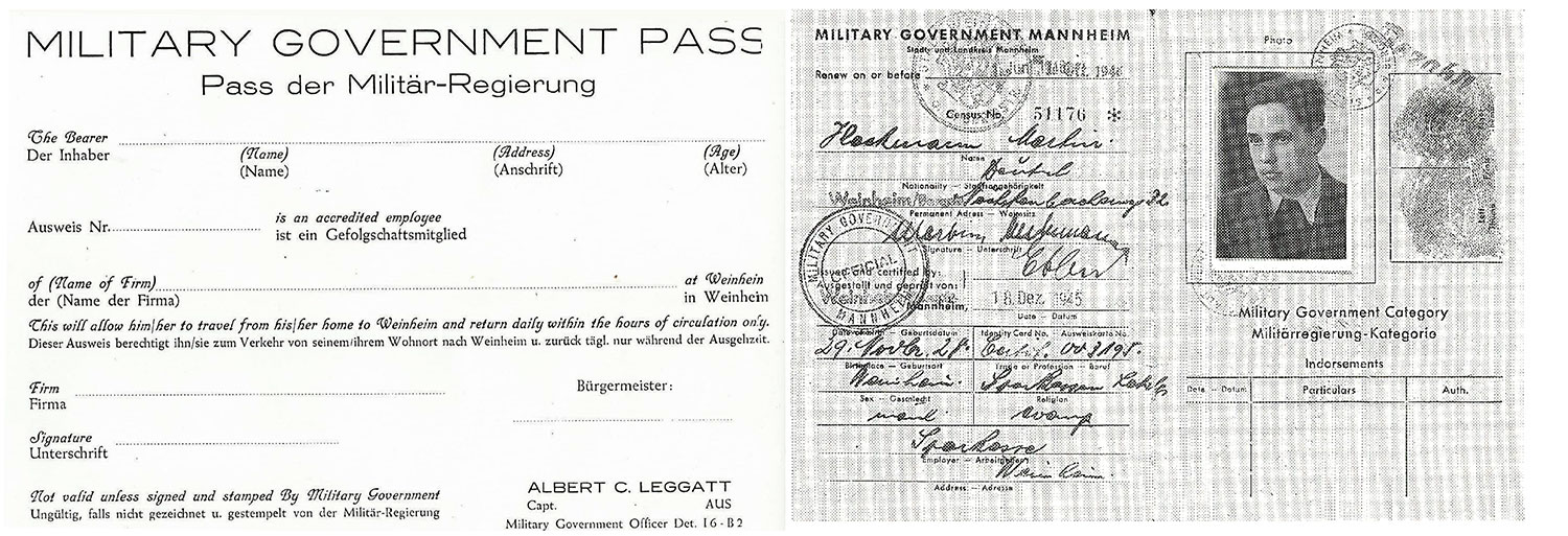 Militärische Ausweisdokumente
