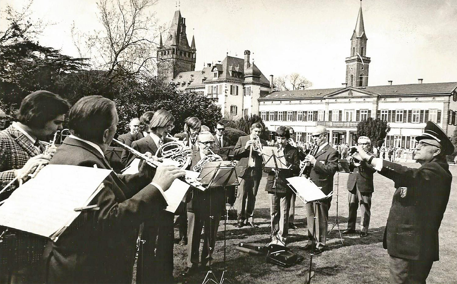 Schlossparkkonzert unter Adolf Beutel